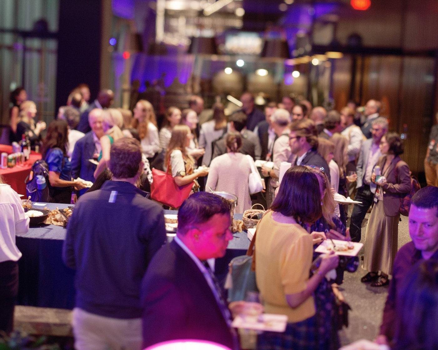 Attendees mingle at the BioDiscovery Summit reception